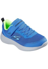 skechers - Adidasy Skechers Selectors - Reset Ac, Dzieci. Okazja: na uczelnię. Kolor: niebieski. Materiał: materiał. Model: Skechers Sport. Sport: joga i pilates