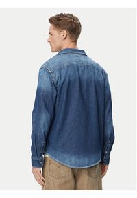 Tommy Jeans Koszula jeansowa DM0DM23390 Niebieski Regular Fit. Kolor: niebieski. Materiał: bawełna #5