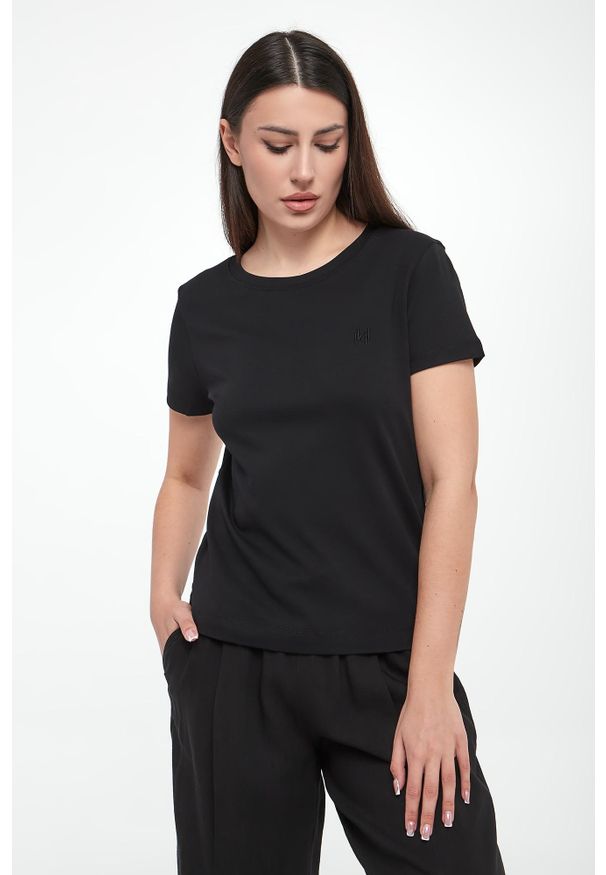 Marella - T-shirt damski Langue MARELLA MONOCHROME