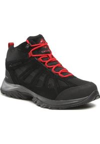 columbia - Buty do chodzenia męskie Columbia Redmond Iii Mid Waterproof. Wysokość cholewki: za kostkę. Zapięcie: sznurówki. Kolor: czarny. Materiał: materiał. Szerokość cholewki: normalna. Sport: turystyka piesza