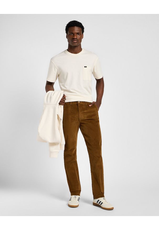 Lee - MESKIE SPODNIE LEE SLIM CHINO BUFFALO 112355774