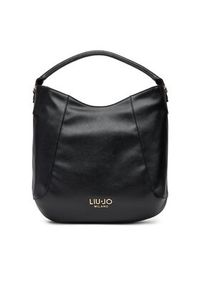 Liu Jo Torebka Esc M Hobo AF5053 E0058 Czarny. Kolor: czarny. Materiał: skórzane #6