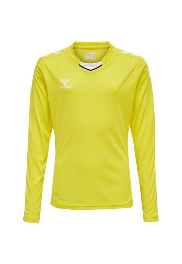 Koszulka dziecięca Hummel hmlCore. Kolor: żółty. Materiał: materiał. Sport: fitness