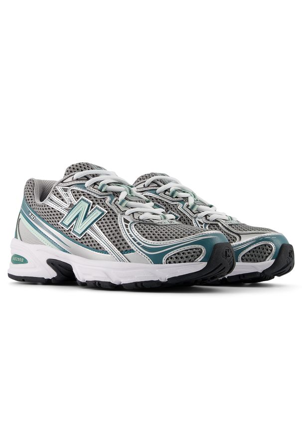 Buty unisex New Balance U740NC2 – szare. Kolor: szary. Materiał: syntetyk, materiał. Szerokość cholewki: normalna. Sezon: lato. Sport: turystyka piesza