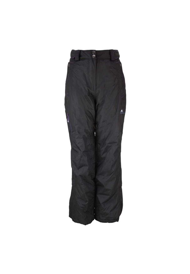 PEAK MOUNTAIN - Dziewczęce spodnie narciarskie Peak Mountain Gacio. Kolor: czarny. Sezon: zima. Sport: narciarstwo