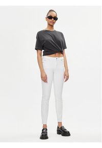 Calvin Klein Jeans Jeansy J20J222778 Biały Skinny Fit. Kolor: biały #5