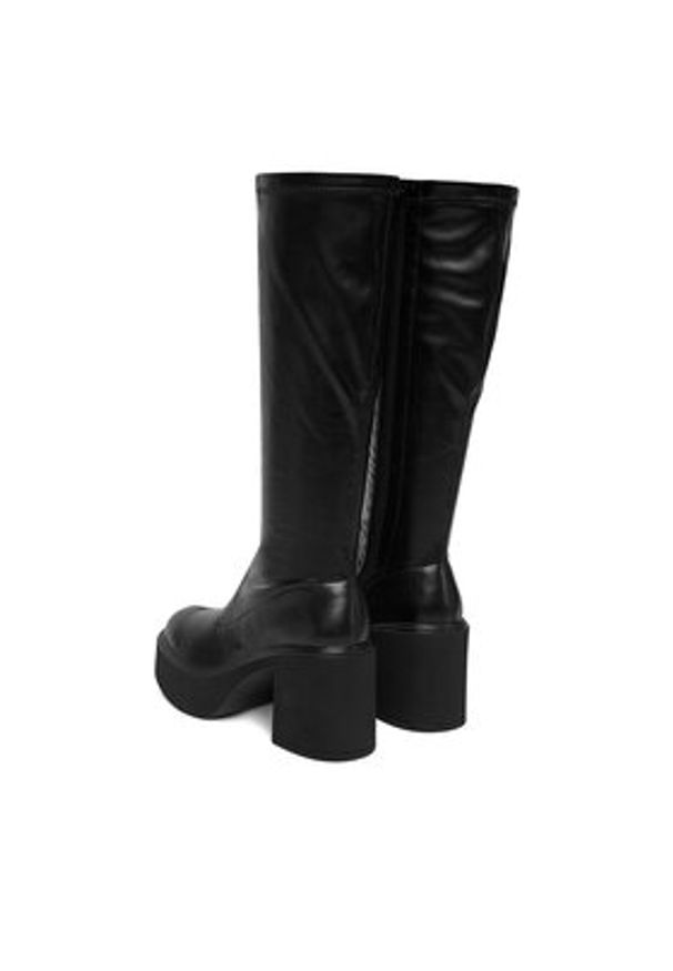 DeeZee Kozaki CEO-XT12345 Czarny. Kolor: czarny. Materiał: skóra, materiał