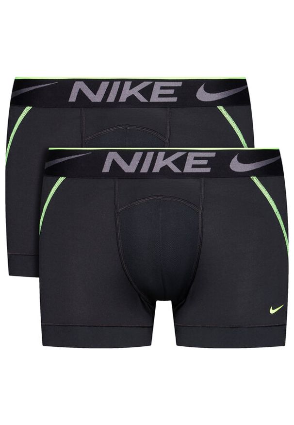 Nike Komplet 2 par bokserek Breathe Micro 0000KE1019 Czarny. Kolor: czarny. Materiał: syntetyk