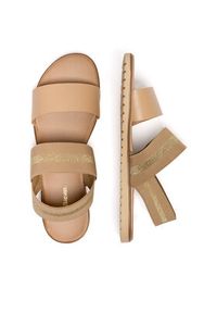 Clara Barson Sandały WS6262-05 Beżowy. Kolor: beżowy. Materiał: materiał #3