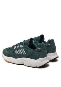 Adidas - adidas Sneakersy OZMILLEN IF9596 Zielony. Kolor: zielony. Materiał: materiał #4