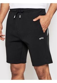 BOSS - Boss Szorty sportowe Headio 2 50469379 Czarny Regular Fit. Kolor: czarny. Materiał: bawełna. Styl: sportowy #1
