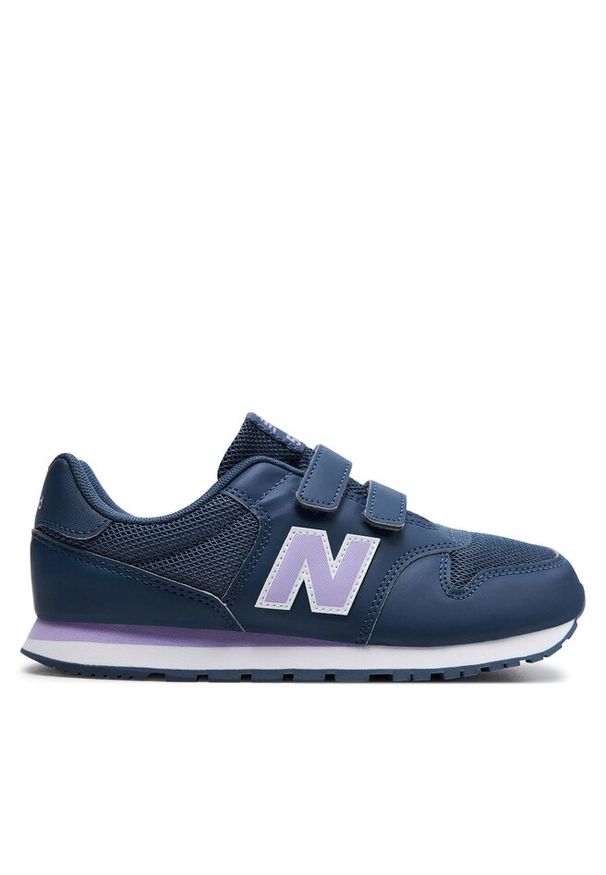Sneakersy New Balance. Kolor: niebieski. Styl: vintage