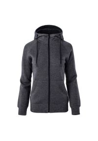 Bluza damska Elbrus Chiano Wo's - szara, Rozmiar L. Kolor: szary. Materiał: bawełna, poliester, polar #1