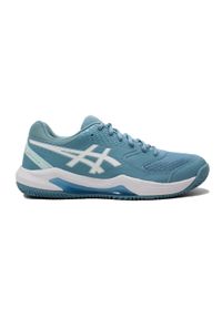 Asics - Buty do tenisa damskie, ASICS Gel-Dedicate 8. Kolor: niebieski, wielokolorowy, biały. Sport: tenis