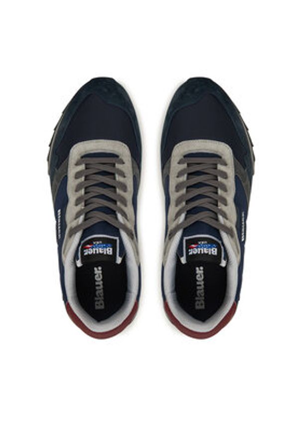 Blauer Sneakersy F5RYDER01/NYN Granatowy. Kolor: niebieski. Materiał: zamsz, skóra