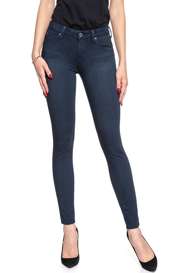 Lee - SPODNIE DAMSKIE LEE SCARLETT BLUE BLACK WAVE L506ELKZ 112111176