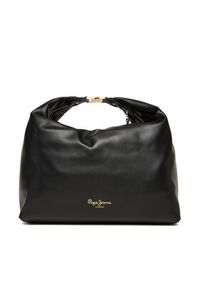 Pepe Jeans Torebka Gail PL0300074 Czarny. Kolor: czarny. Materiał: skórzane