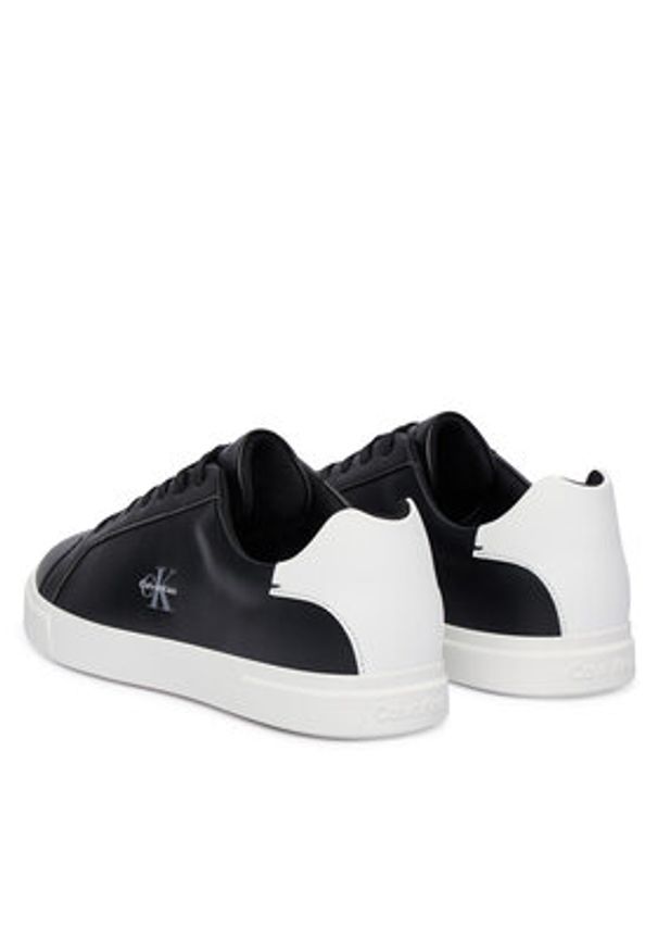 Calvin Klein Sneakersy Low Prof Cupsole Lth HW0HW03295 Czarny. Kolor: czarny. Materiał: skóra