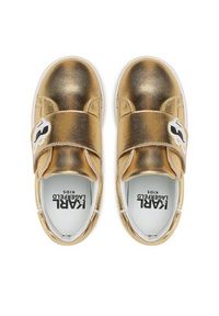 Karl Lagerfeld Kids Sneakersy Z09005/576 S Złoty. Kolor: złoty #6