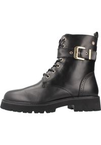 Carmela - CARMELA 162598C Czarny. Kolor: czarny. Materiał: tkanina, skóra. Styl: sportowy #2