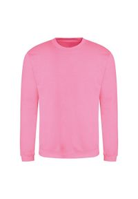 AWDIS - Zwykła Bluza Unisex Dla Dorosłych. Kolor: różowy