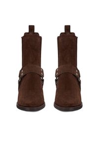 Badura Kowbojki EO-CHLOE-25FW002 Brązowy. Kolor: brązowy. Materiał: skóra, zamsz #2