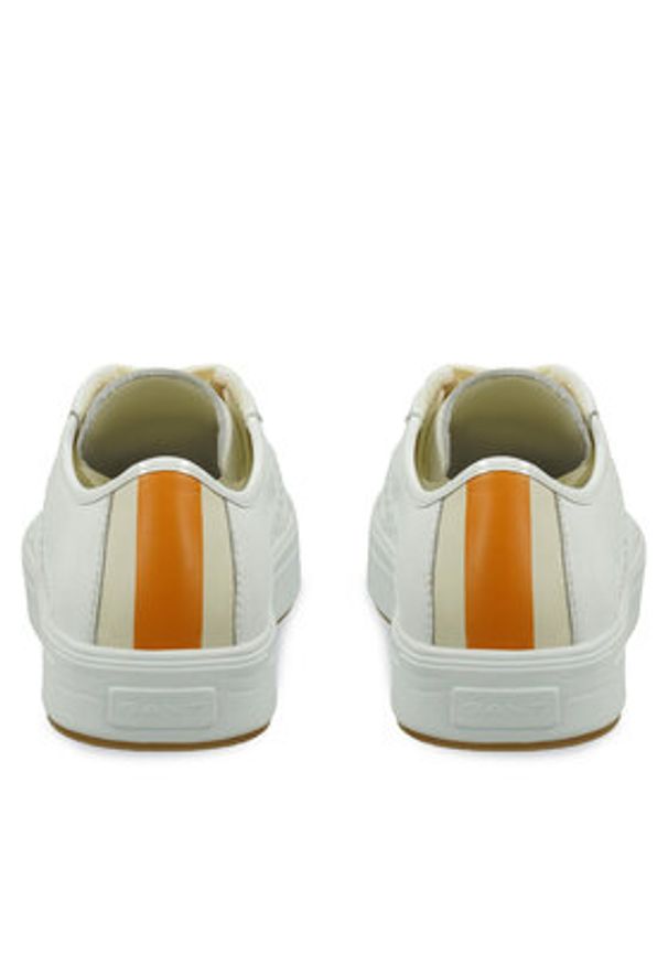 GANT - Gant Sneakersy 30531829 Biały. Kolor: biały. Materiał: lakier, skóra