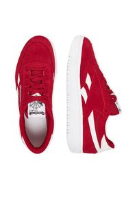 Reebok Sneakersy EO-CLUB C DOUBLE REVENGE 100229521 Bordowy. Kolor: czerwony. Materiał: skóra, zamsz. Model: Reebok Club #5