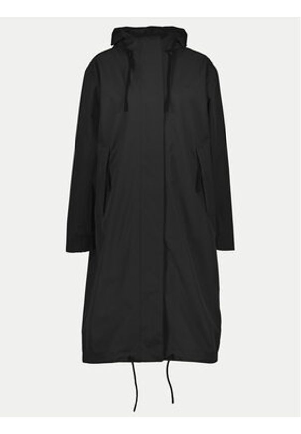 Didriksons Parka Astrid 505628 Czarny Relaxed Fit. Kolor: czarny. Materiał: syntetyk