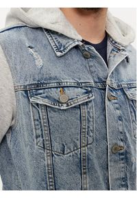 Jack & Jones Kurtka jeansowa Jean 12249233 Niebieski Regular Fit. Kolor: niebieski. Materiał: bawełna #6