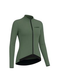 GIST - Koszulka rowerowa KIN, zielona. Kolor: zielony. Materiał: polar. Sport: kolarstwo #1