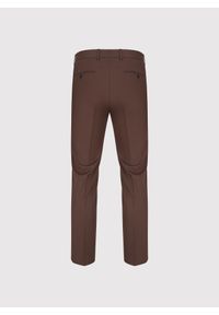 Pako Lorente - PAKO LORENTE – Spodnie garniturowe w kolorze brązowym. Kolor: brązowy. Materiał: poliester, wiskoza, elastan. Wzór: gładki. Styl: elegancki #3
