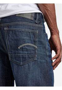 G-Star RAW - G-Star Raw Szorty jeansowe D20776-B988-D350 Granatowy Regular Fit. Kolor: niebieski. Materiał: jeans