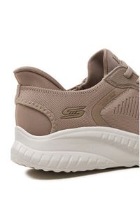 skechers - Skechers Sneakersy 117497 TPE Brązowy. Kolor: brązowy. Materiał: materiał #4