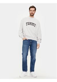 Tommy Jeans Bluza Varsity DM0DM18386 Szary Boxy Fit. Kolor: szary. Materiał: bawełna #5
