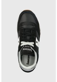 Saucony sneakersy Jazz kolor czarny. Nosek buta: okrągły. Zapięcie: sznurówki. Kolor: czarny. Materiał: guma