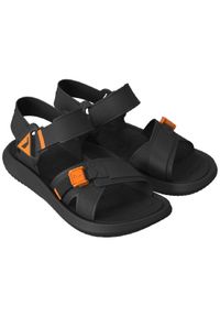 Sandały turystyczne męskie Rider RT Papete. Kolor: czarny. Sport: turystyka piesza #1