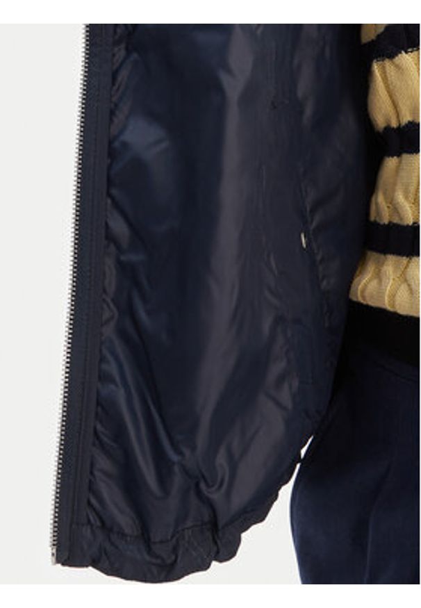 TOMMY HILFIGER - Tommy Hilfiger Kurtka przejściowa WW0WW48001 Granatowy Regular Fit. Kolor: niebieski. Materiał: syntetyk