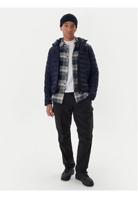 Kappa Kurtka przejściowa Logo Astrom 34243TW Granatowy Slim Fit. Kolor: niebieski. Materiał: syntetyk #6