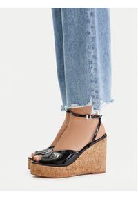 Badura Sandały EO-ALANA-25-3-13YY Czarny. Kolor: czarny. Materiał: skóra, syntetyk #5