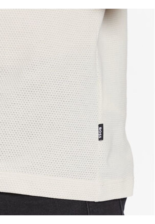 BOSS - Boss T-Shirt Tiburt 240 50452680 Biały Regular Fit. Kolor: biały. Materiał: bawełna