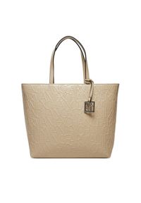 Torebka Armani Exchange. Kolor: beżowy