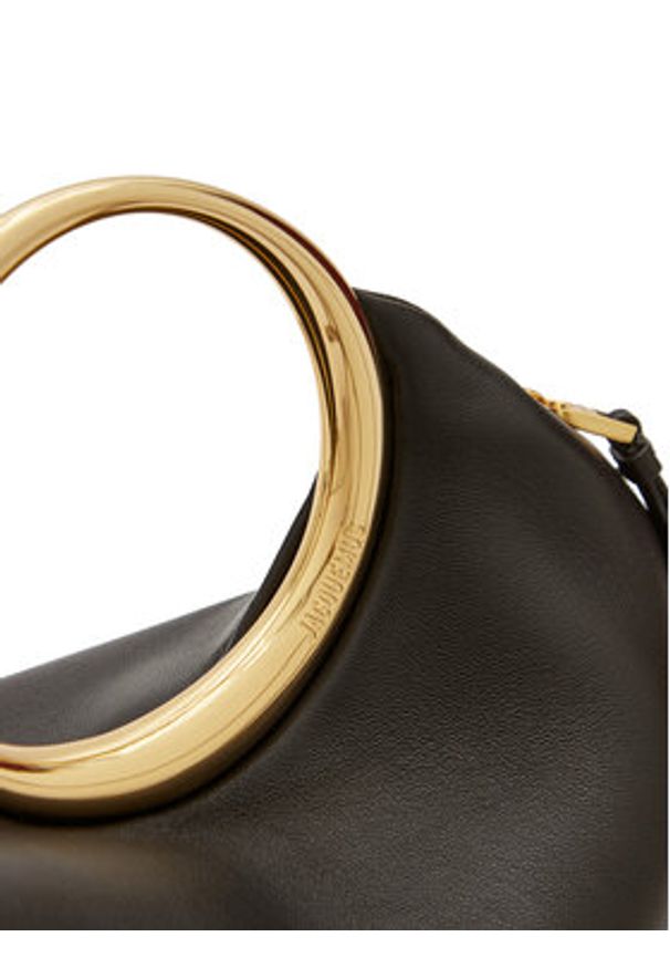 JACQUEMUS Torebka Le Calino 241BA396-3171 Czarny. Kolor: czarny. Materiał: skórzane