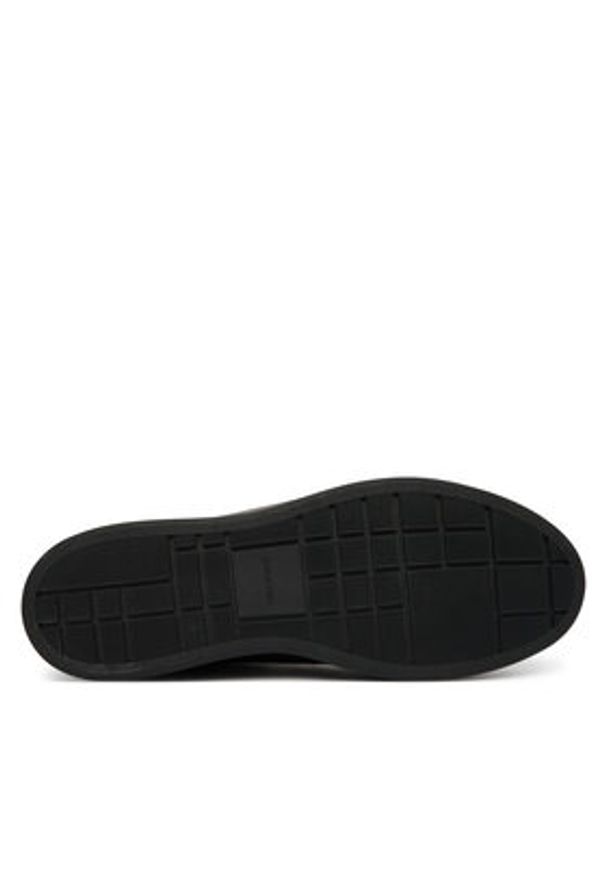Calvin Klein Sneakersy Basket Cupsole Lup Wt Lth HM0HM02133 Czarny. Kolor: czarny. Materiał: skóra