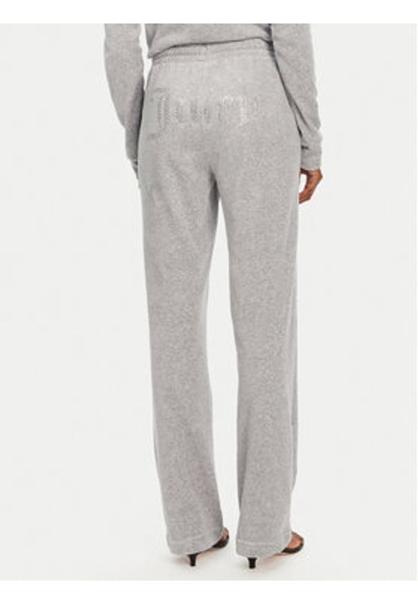 Juicy Couture Spodnie dresowe Tina JCAPW045 Szary Regular Fit. Kolor: szary. Materiał: syntetyk