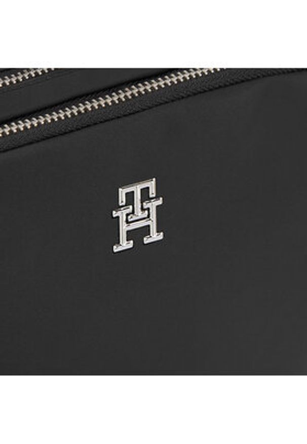 TOMMY HILFIGER - Tommy Hilfiger Torebka Poppy Th Crossover AW0AW15638 Czarny. Kolor: czarny