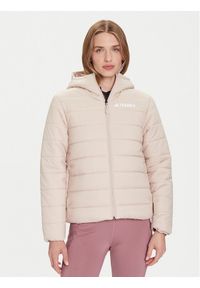 Adidas - adidas Kurtka outdoor Terrex Multi Essentials Climawarm KB2168 Beżowy Regular Fit. Kolor: beżowy. Materiał: syntetyk. Technologia: ClimaWarm (Adidas). Sport: outdoor #1