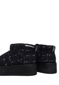 Karl Lagerfeld - KARL LAGERFELD Śniegowce Thermo KL48523A Czarny. Kolor: czarny. Materiał: materiał #5