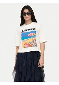 only - ONLY T-Shirt Vega 15375753 Biały Regular Fit. Kolor: biały. Materiał: bawełna #1