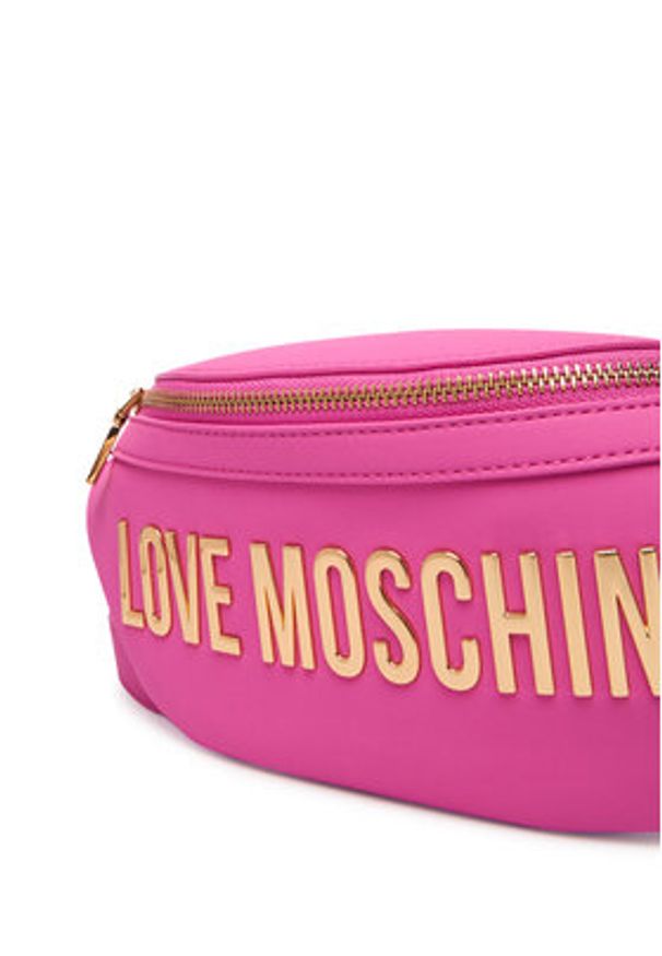 Love Moschino - LOVE MOSCHINO Nerka JC4195PP1OKD0604 Różowy. Kolor: różowy. Materiał: skóra